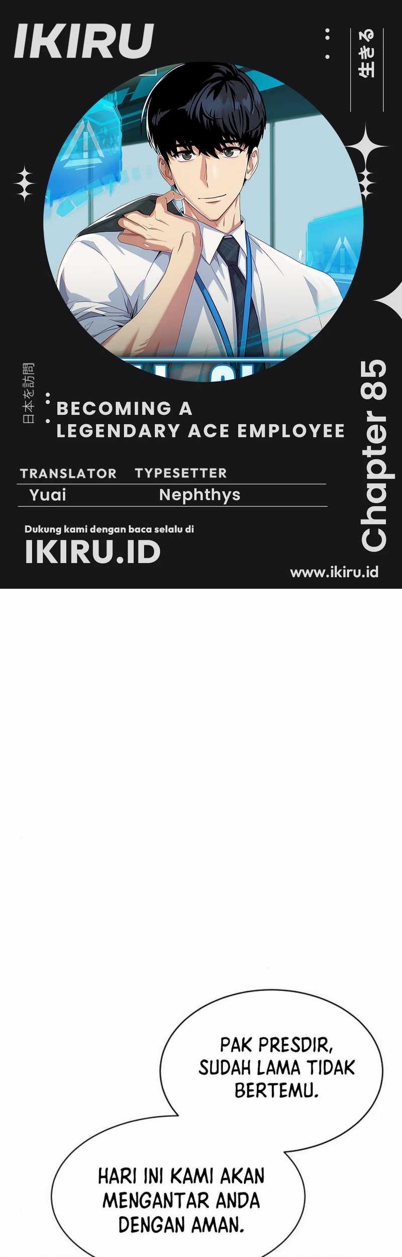 Baca Komik Becoming a Legendary Ace Employee Chapter 85 Gambar 1