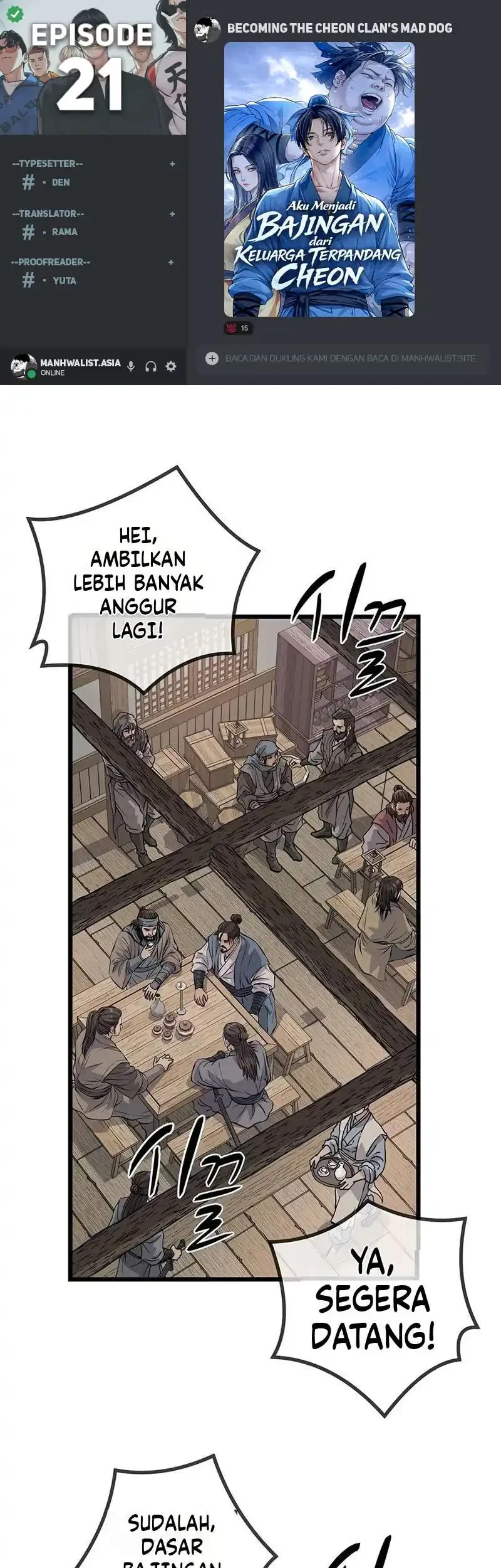 Becoming the Cheon Clan’s Mad Dog (I Became the Scoundrel of the Cheon Family) Chapter 21 halaman 2