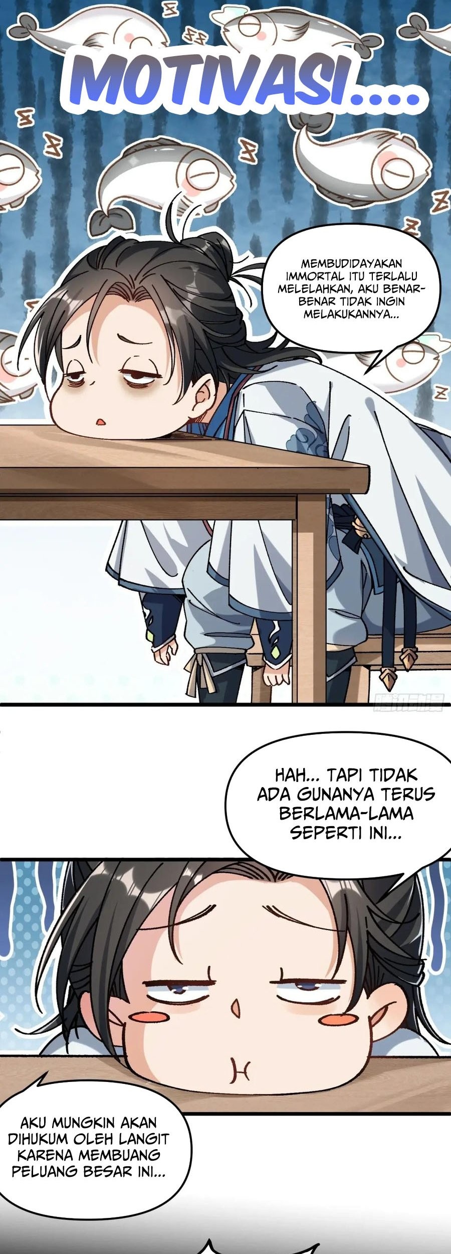 Being Pathetic, My Disciples Keep Me Alive Chapter 1 Gambar 8