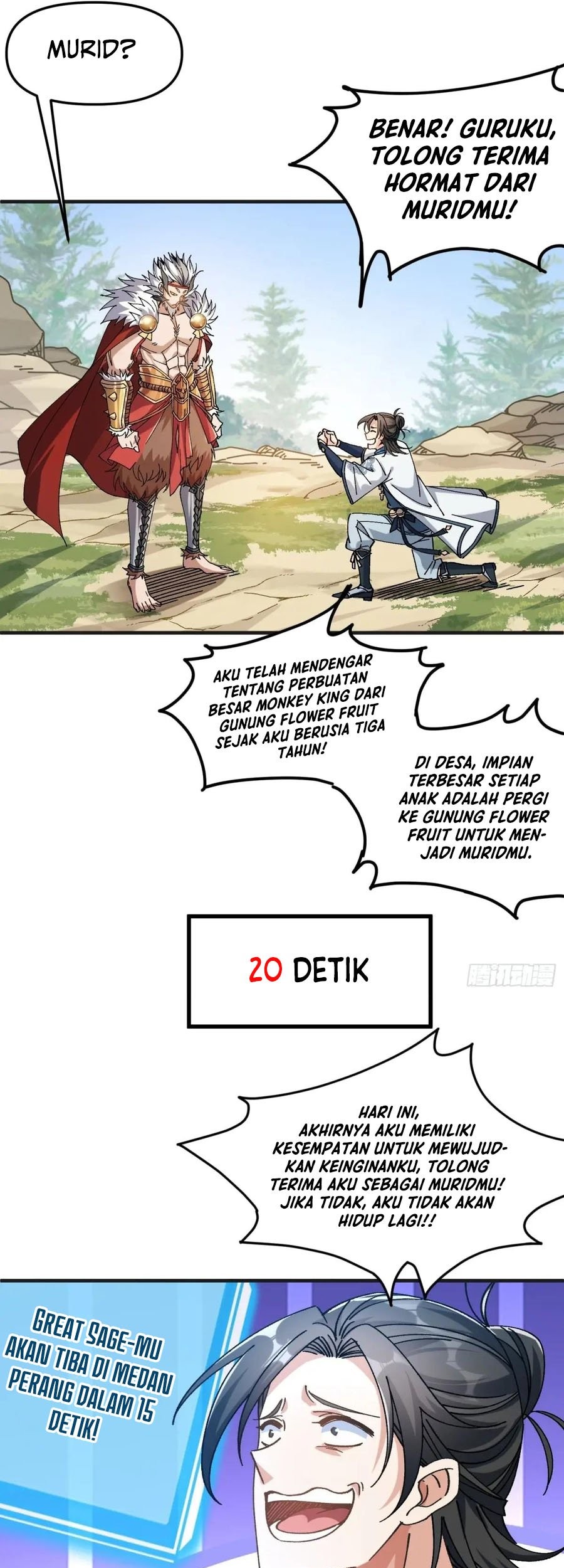 Being Pathetic, My Disciples Keep Me Alive Chapter 2 Gambar 46