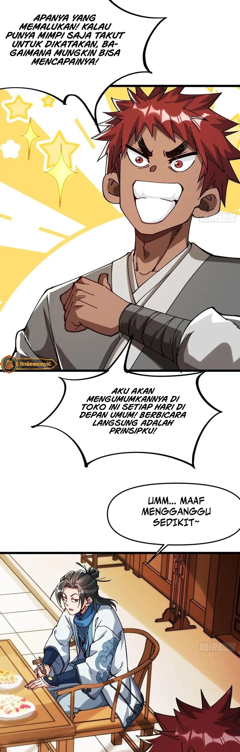 Being Pathetic, My Disciples Keep Me Alive Chapter 35 Gambar 11
