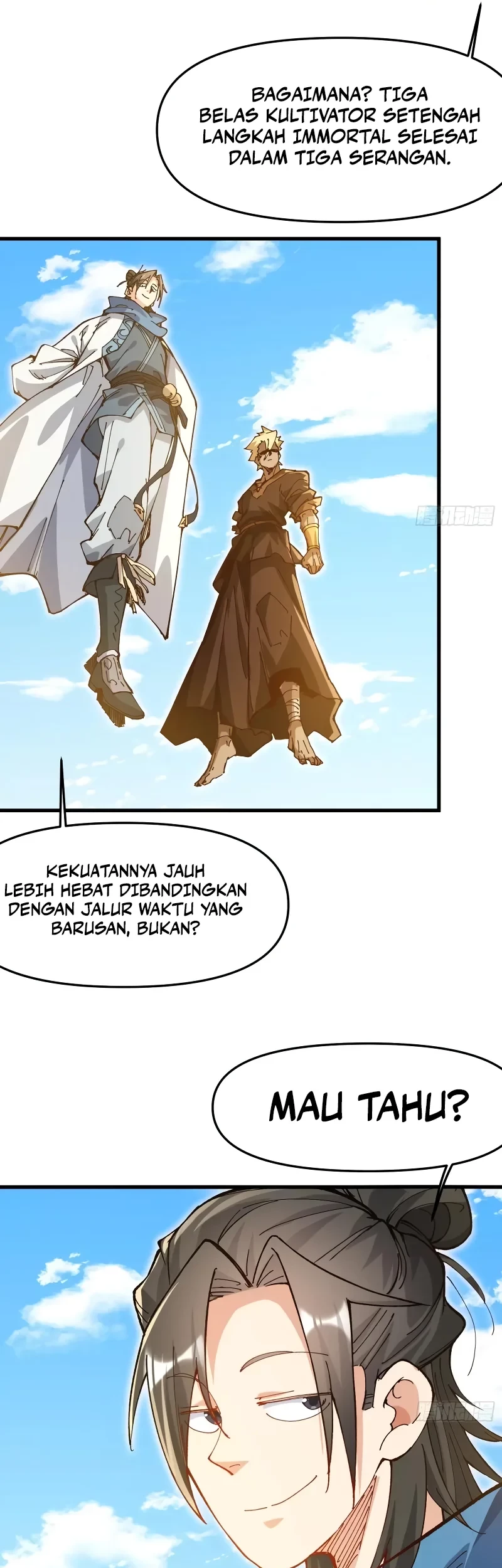 Being Pathetic, My Disciples Keep Me Alive Chapter 54 Gambar 32
