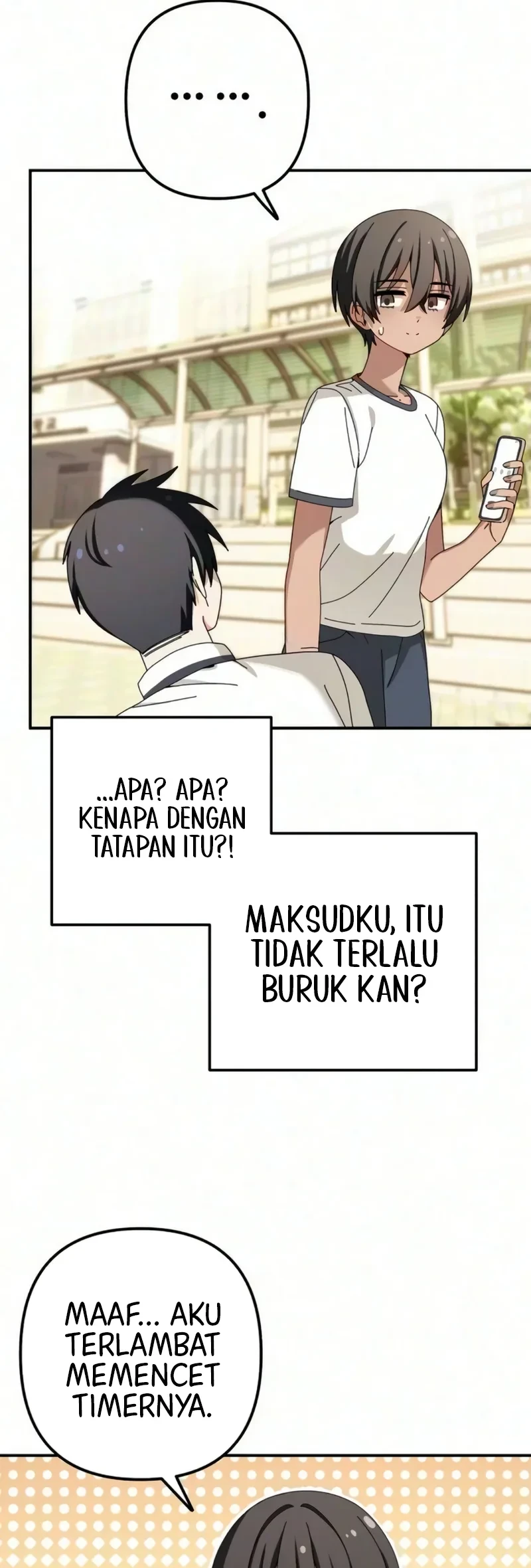 Black but Pure White Chapter 1 Gambar 48