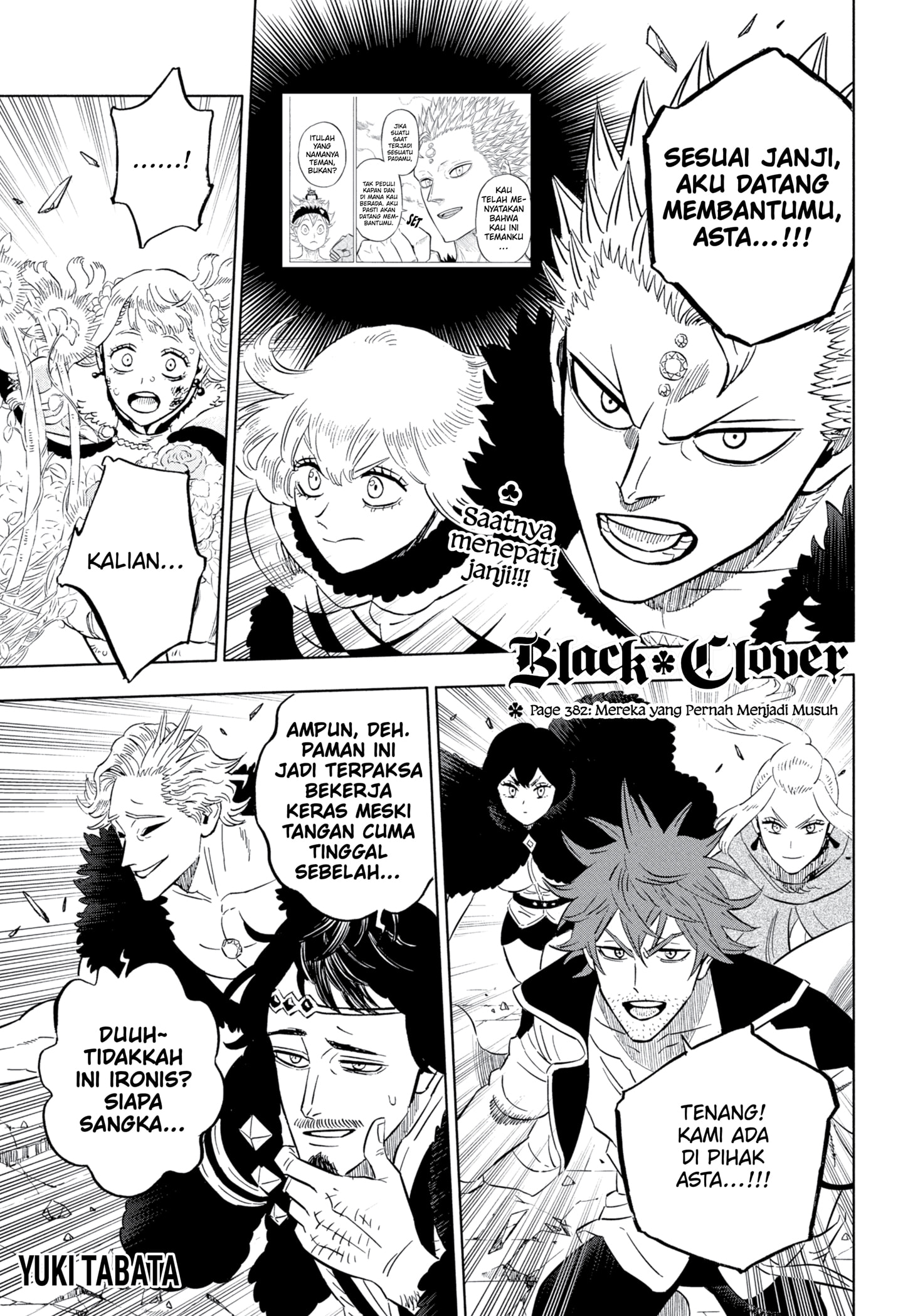 Baca Komik Black Clover Chapter 382 Gambar 1