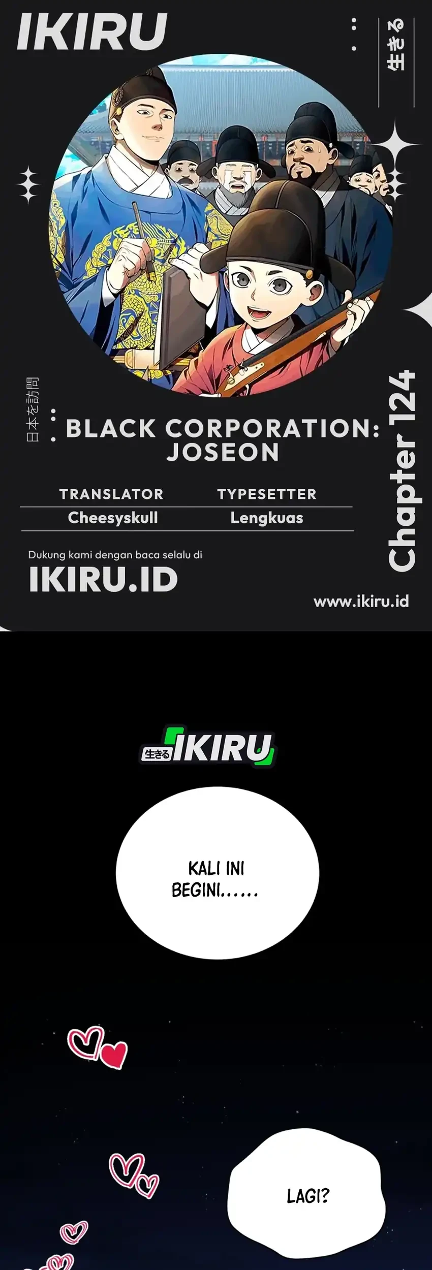 Komik Black Corporation: Joseon Chapter 124 gambar nomor 1