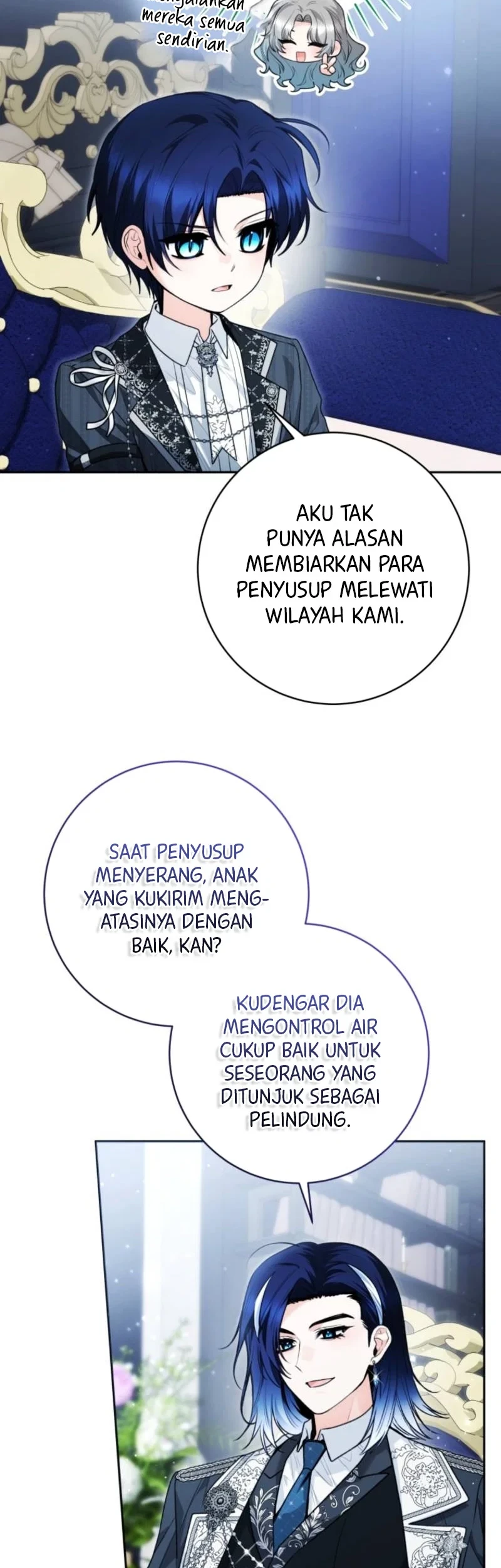Black Killer Whale Baby Chapter 123 Gambar 45