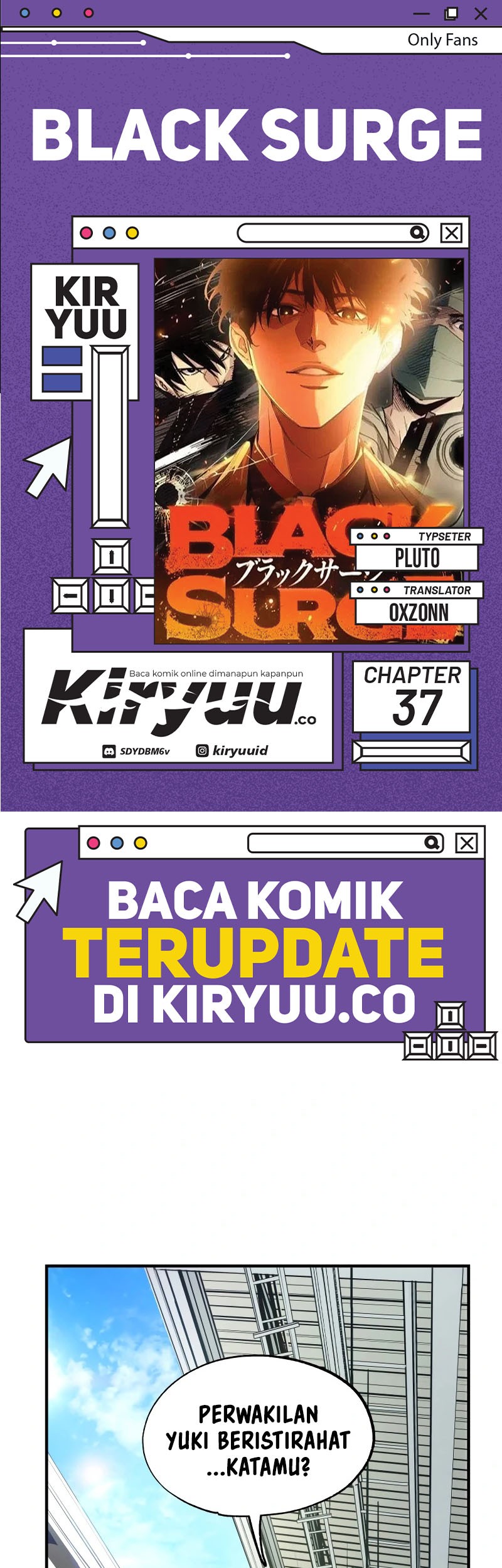Baca Komik Black Surge Chapter 37 Gambar 1