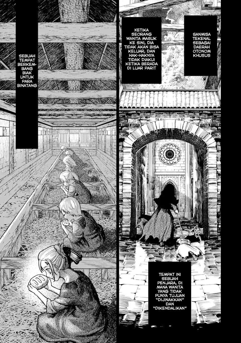 Blood-crawling Princess of a ruined Country Chapter 1.3 Gambar 6