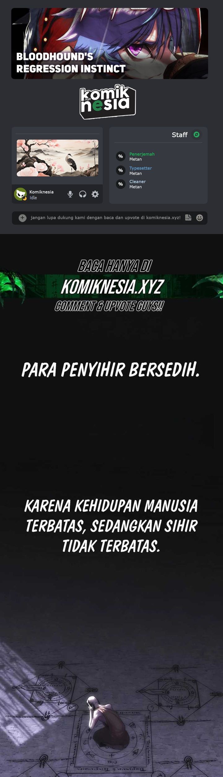 Baca Komik Bloodhound’s Regression Instinct Chapter 21 Gambar 1
