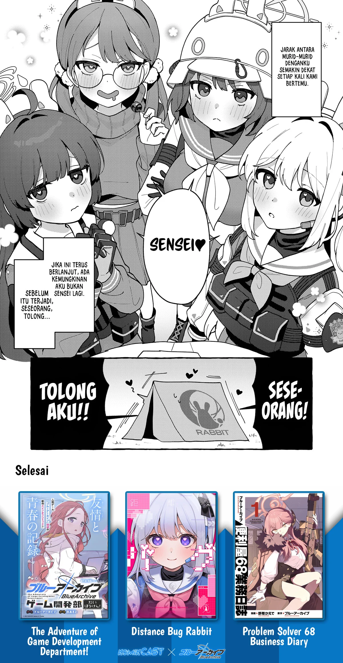 Blue Archive: Distance Bug Rabbit Chapter 8 Gambar 3