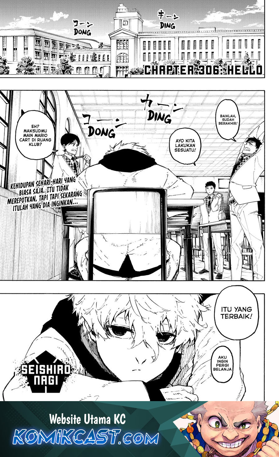 Baca Komik Blue Lock Chapter 306 Gambar 1