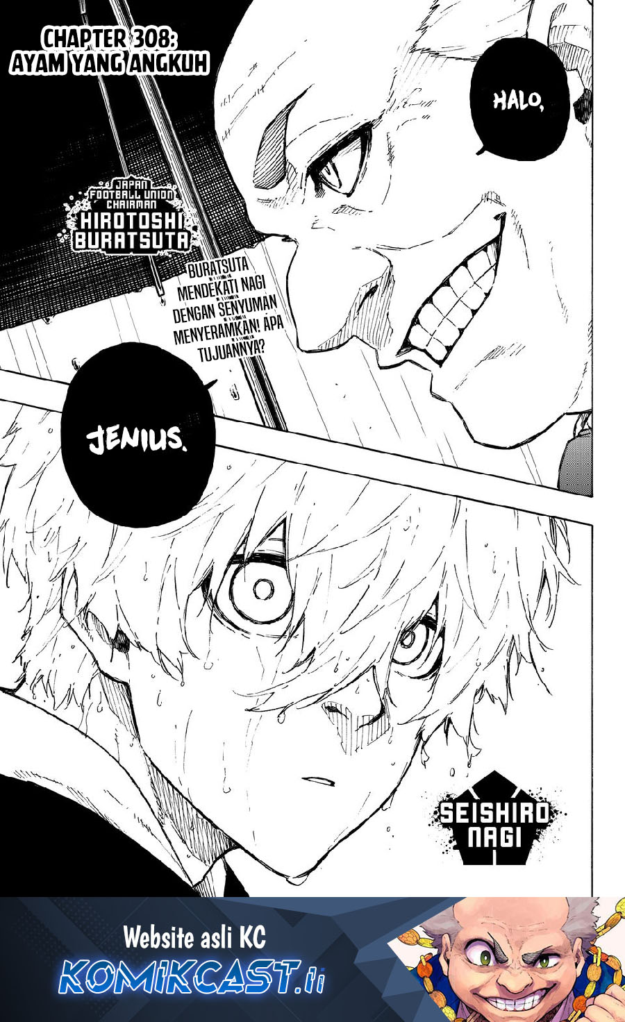 Baca Komik Blue Lock Chapter 308 Gambar 1