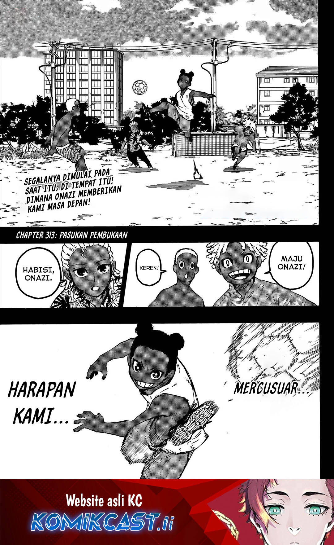 Baca Komik Blue Lock Chapter 313 Gambar 1