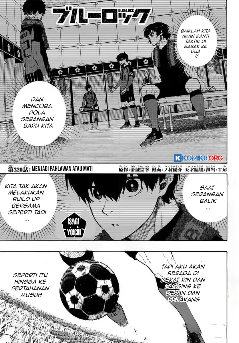 Manga Blue Lock Chapter 320 gambar nomor 2