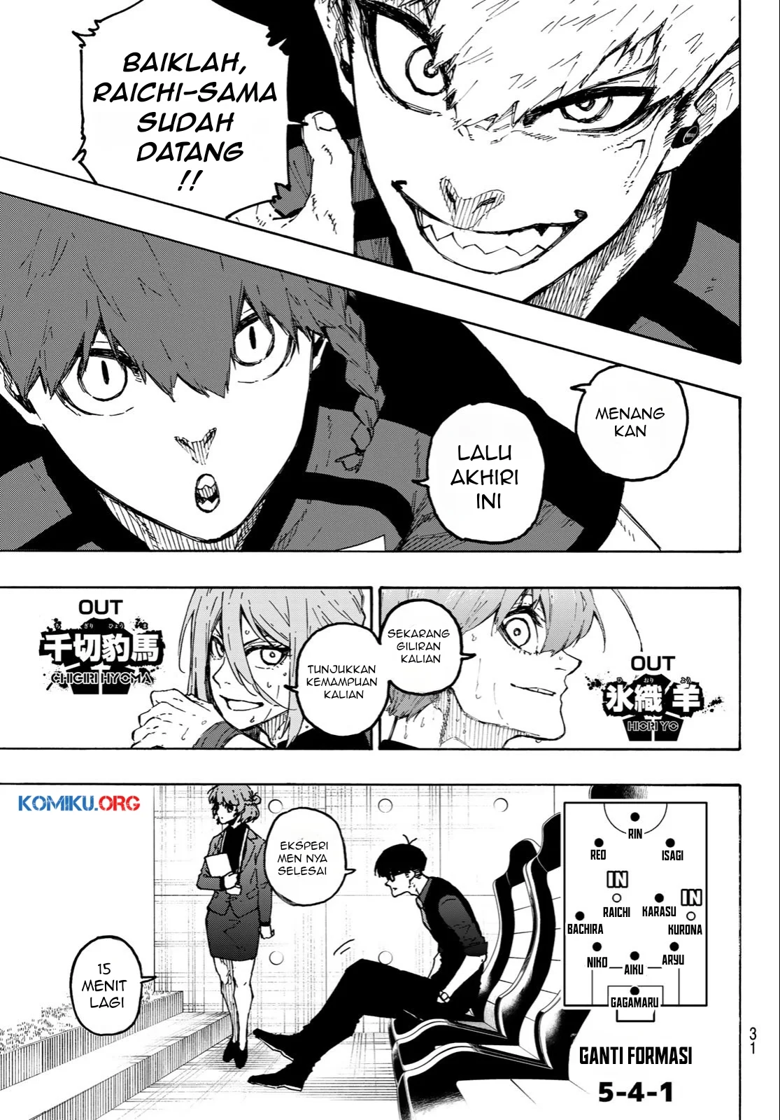 Blue Lock Chapter 322 Gambar 4