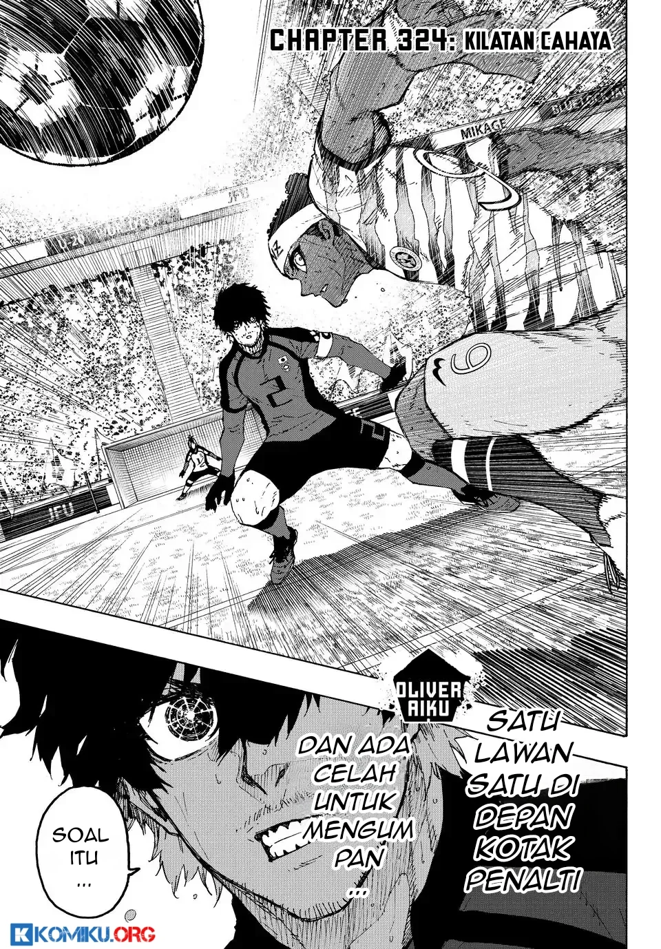 Manga Blue Lock Chapter 324 gambar nomor 2