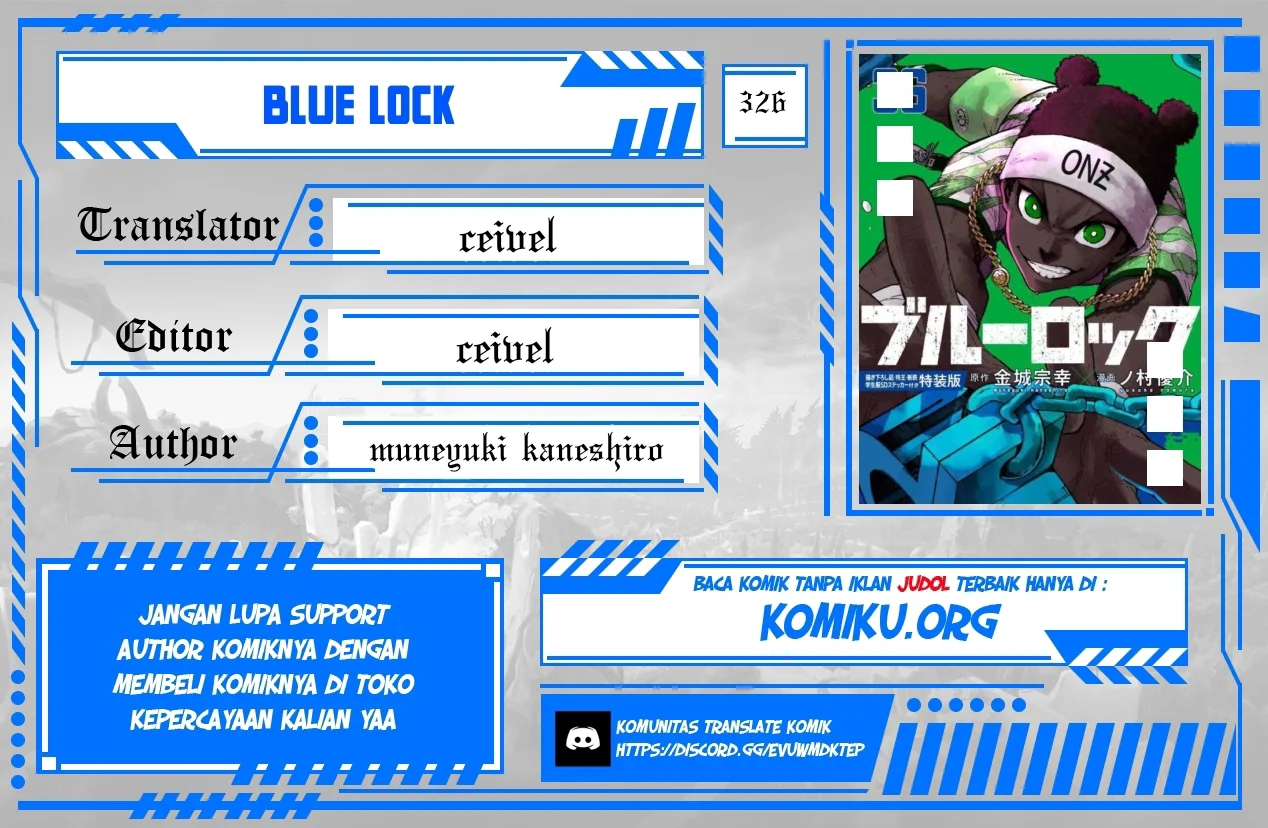 Komik Blue Lock Chapter 326 gambar nomor 1