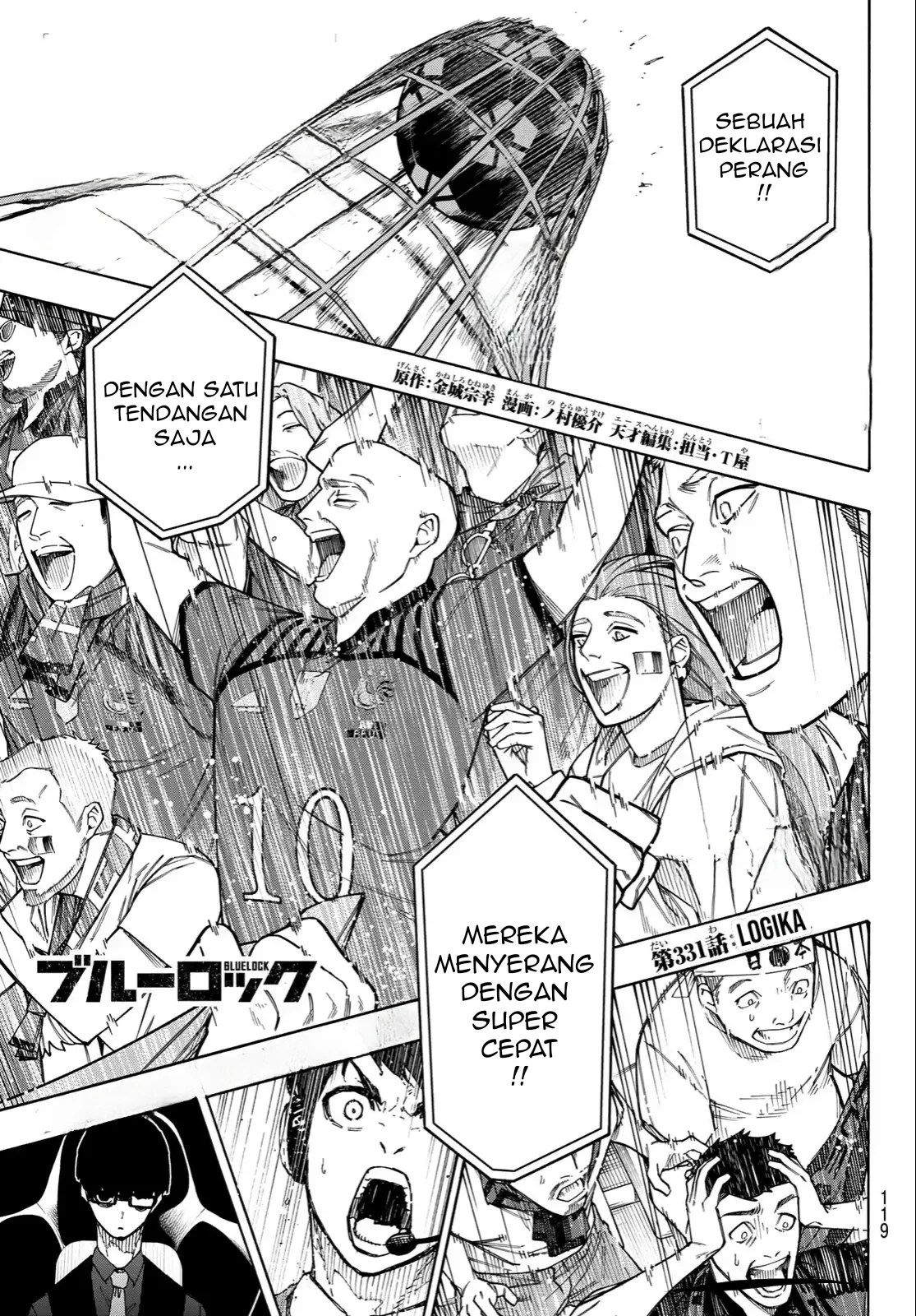 Manga Blue Lock Chapter 331 gambar nomor 2