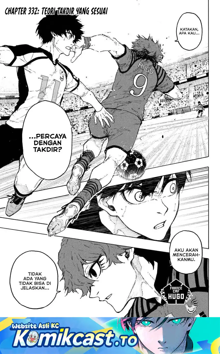 Manga Blue Lock Chapter 332 gambar 2