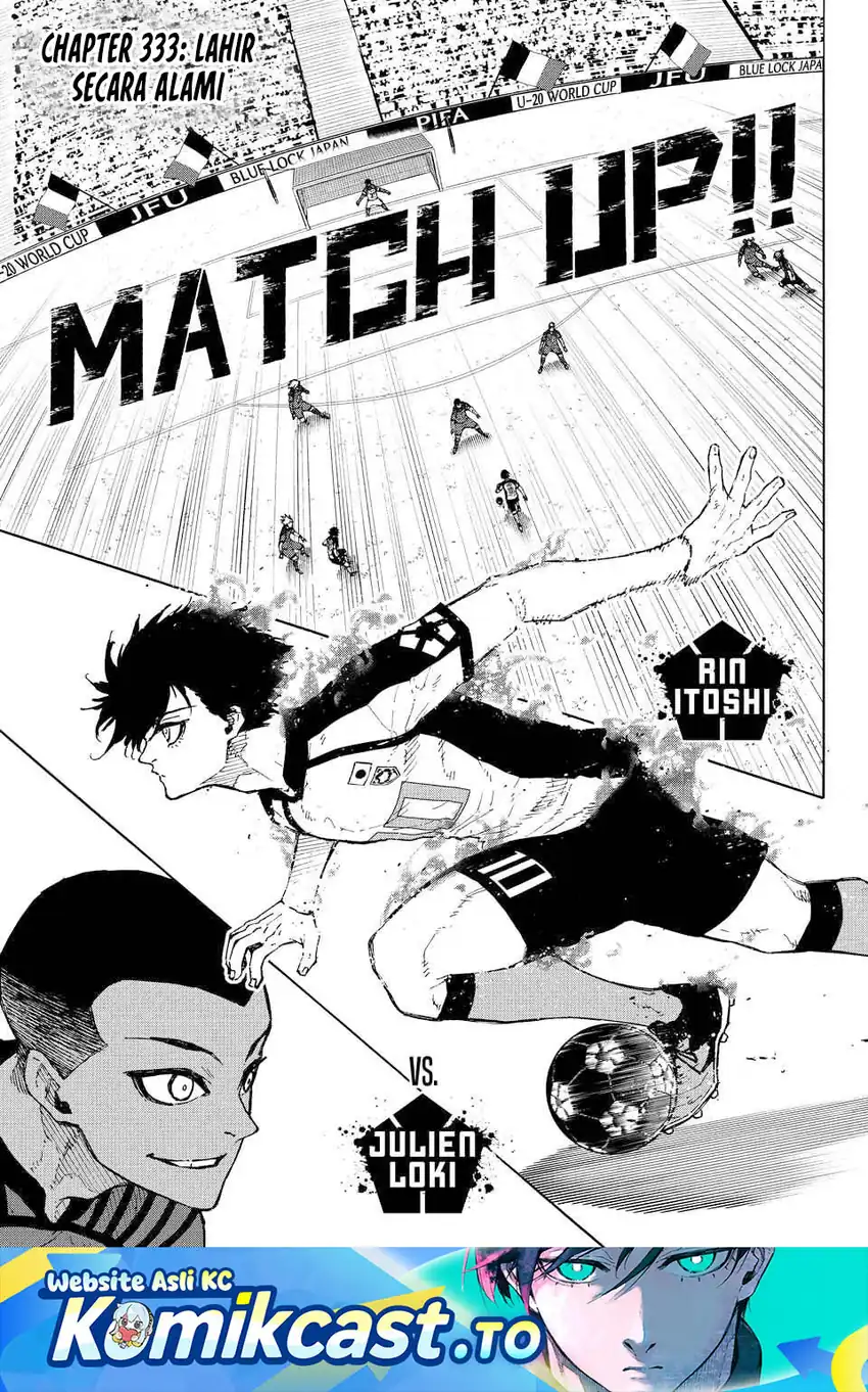 Manga Blue Lock Chapter 333 gambar 2