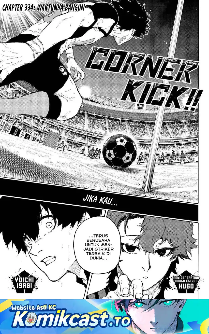 Manga Blue Lock Chapter 334 gambar 2