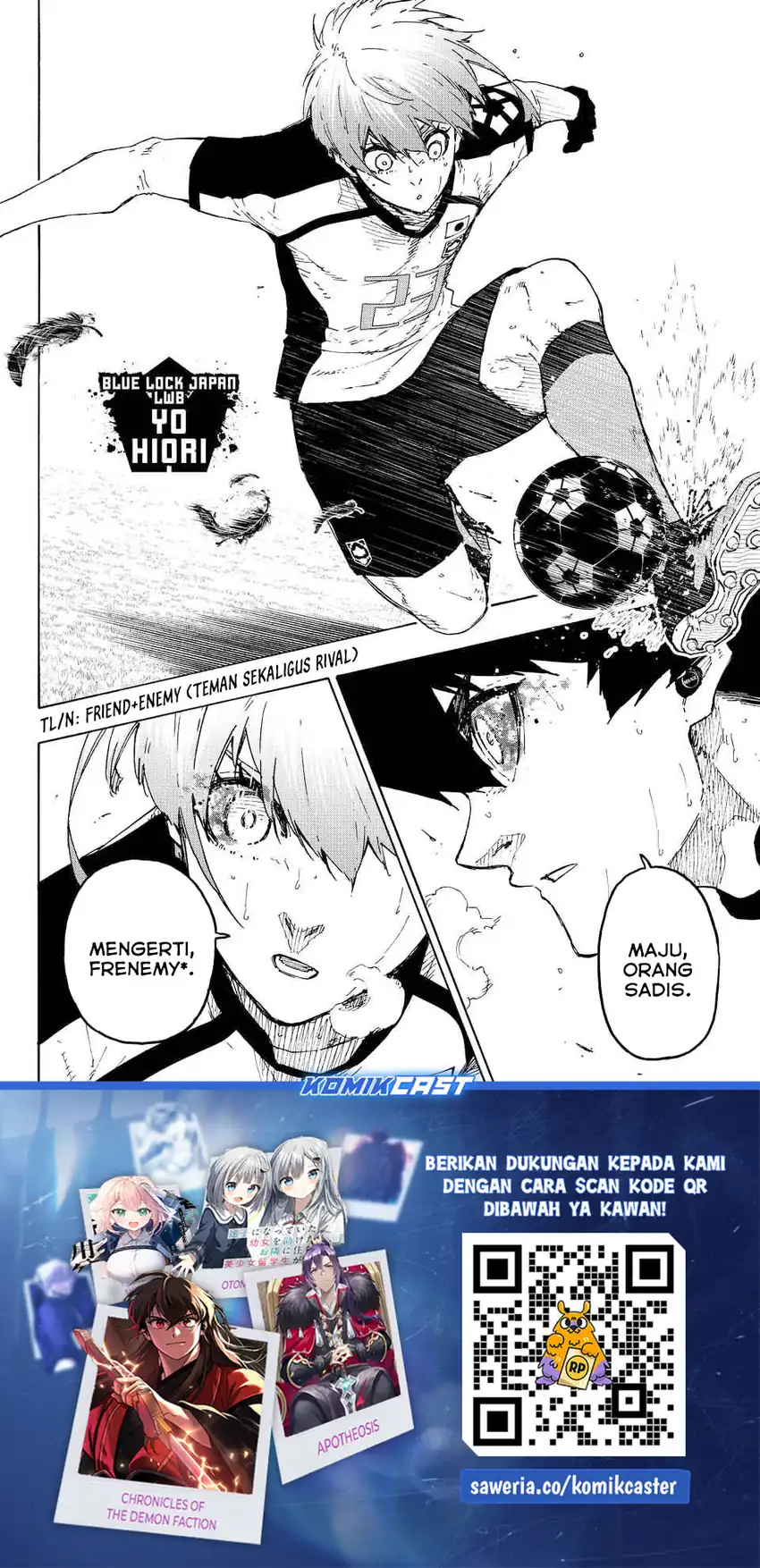 Blue Lock Chapter 335 Gambar 19