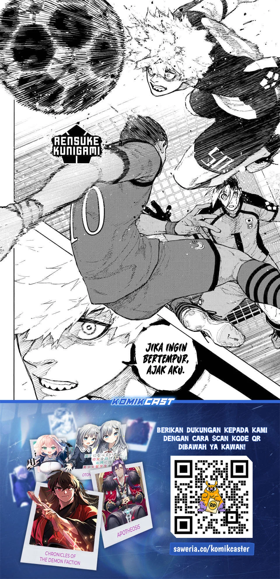 Blue Lock Chapter 340 Gambar 19