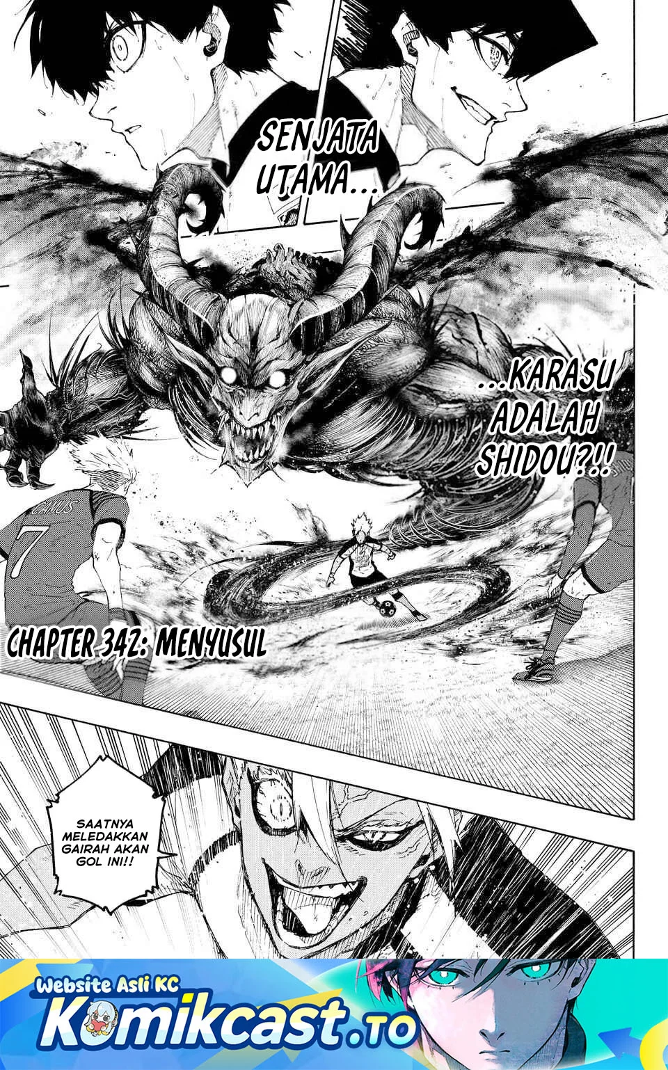 Manga Blue Lock Chapter 342 gambar 2