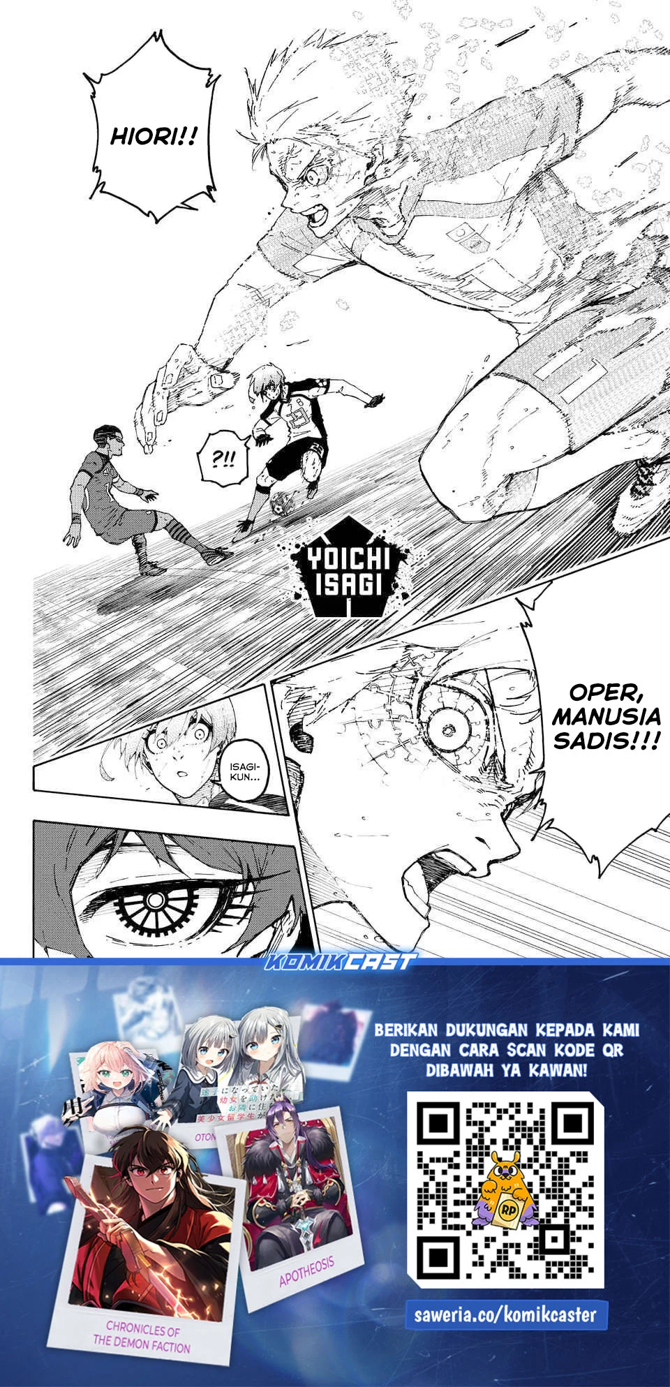 Blue Lock Chapter 345 Gambar 21