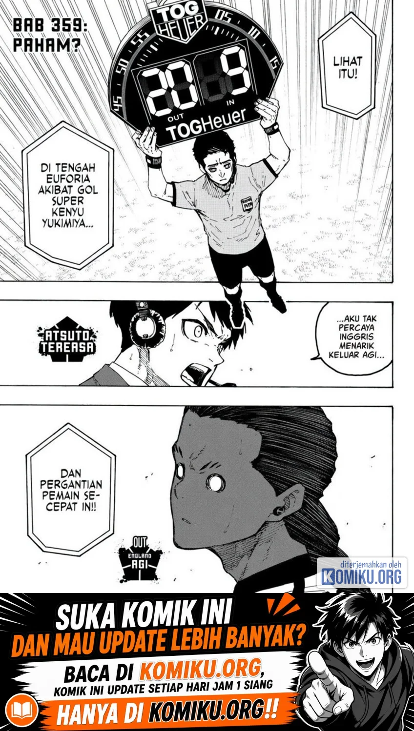 Komik Blue Lock Chapter 359 gambar 1