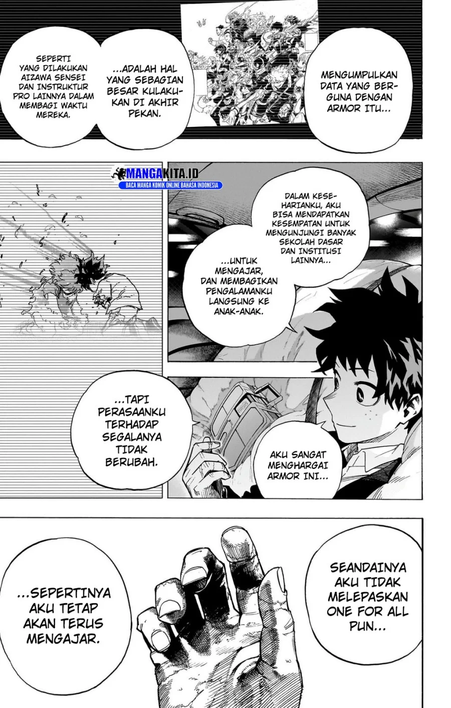 Boku no Hero Academia Chapter 431 Gambar 15