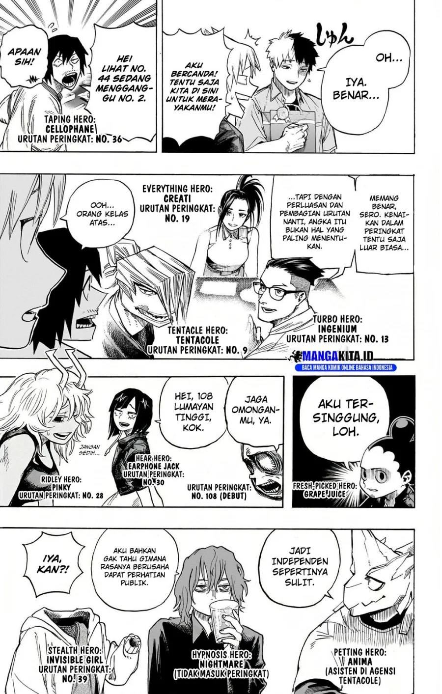 Boku no Hero Academia Chapter 431 Gambar 19