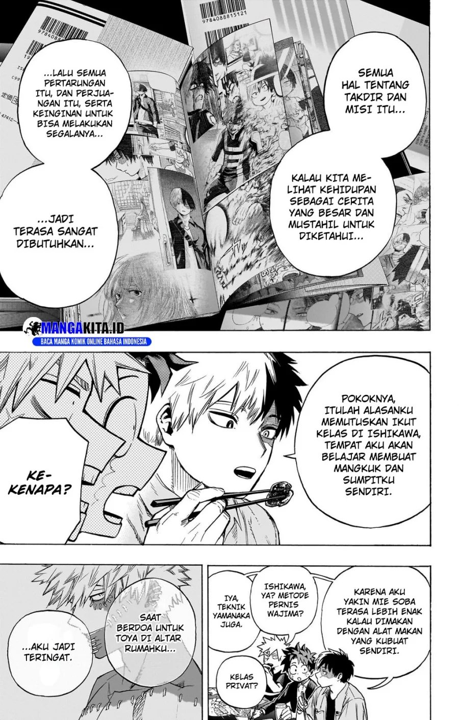 Boku no Hero Academia Chapter 431 Gambar 22