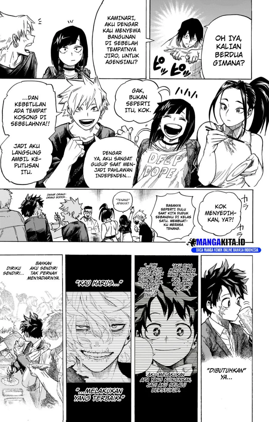 Boku no Hero Academia Chapter 431 Gambar 24
