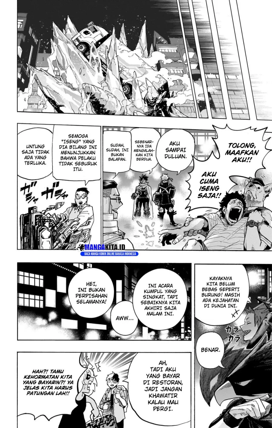 Boku no Hero Academia Chapter 431 Gambar 28