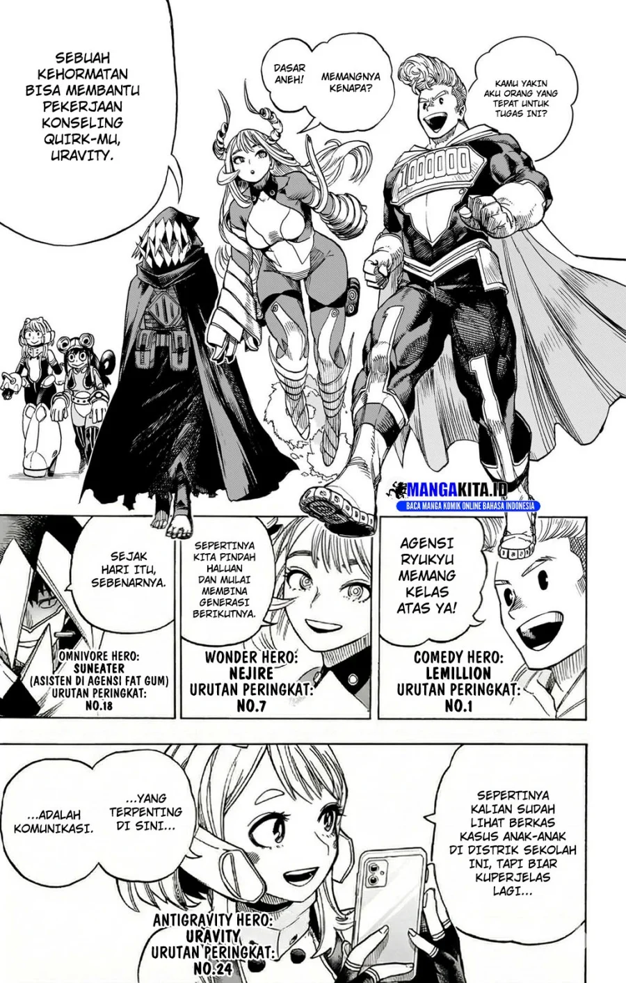 Boku no Hero Academia Chapter 431 Gambar 5