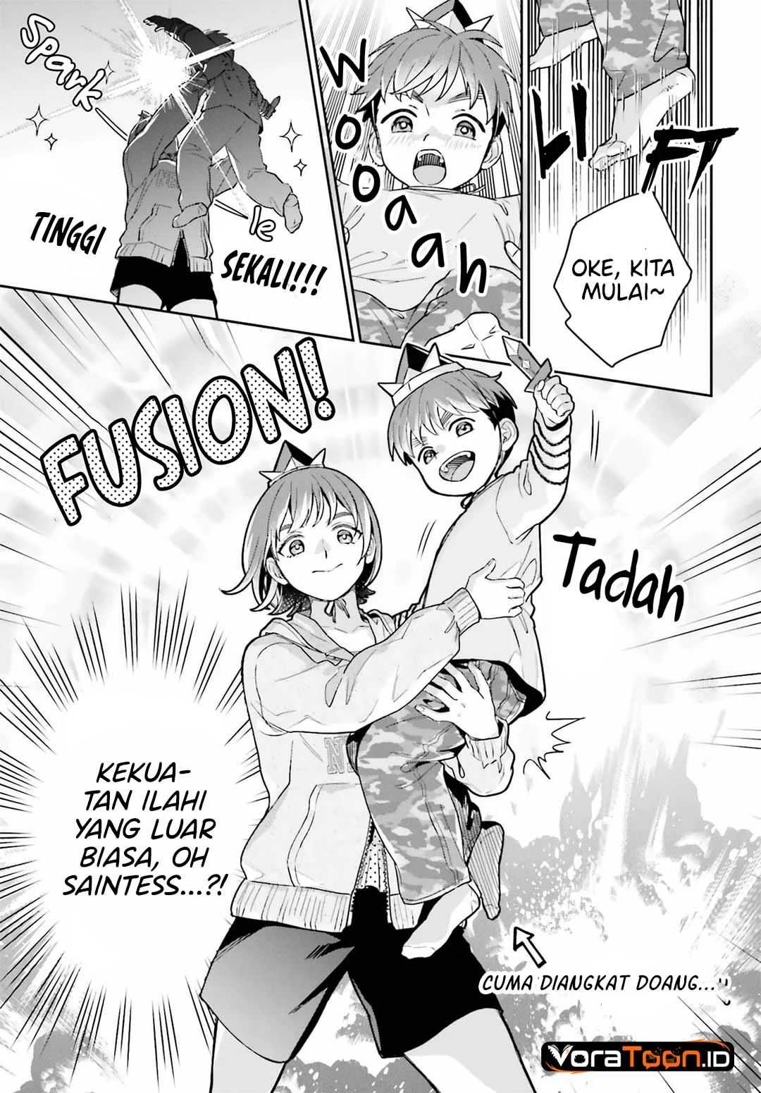 Boku no Kanojo wa Dekkawaii Chapter 18 Gambar 14