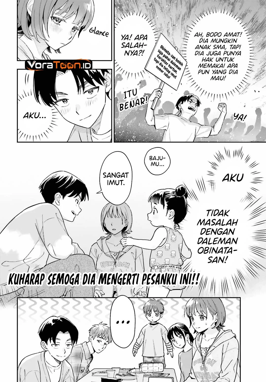 Boku no Kanojo wa Dekkawaii Chapter 18 Gambar 19