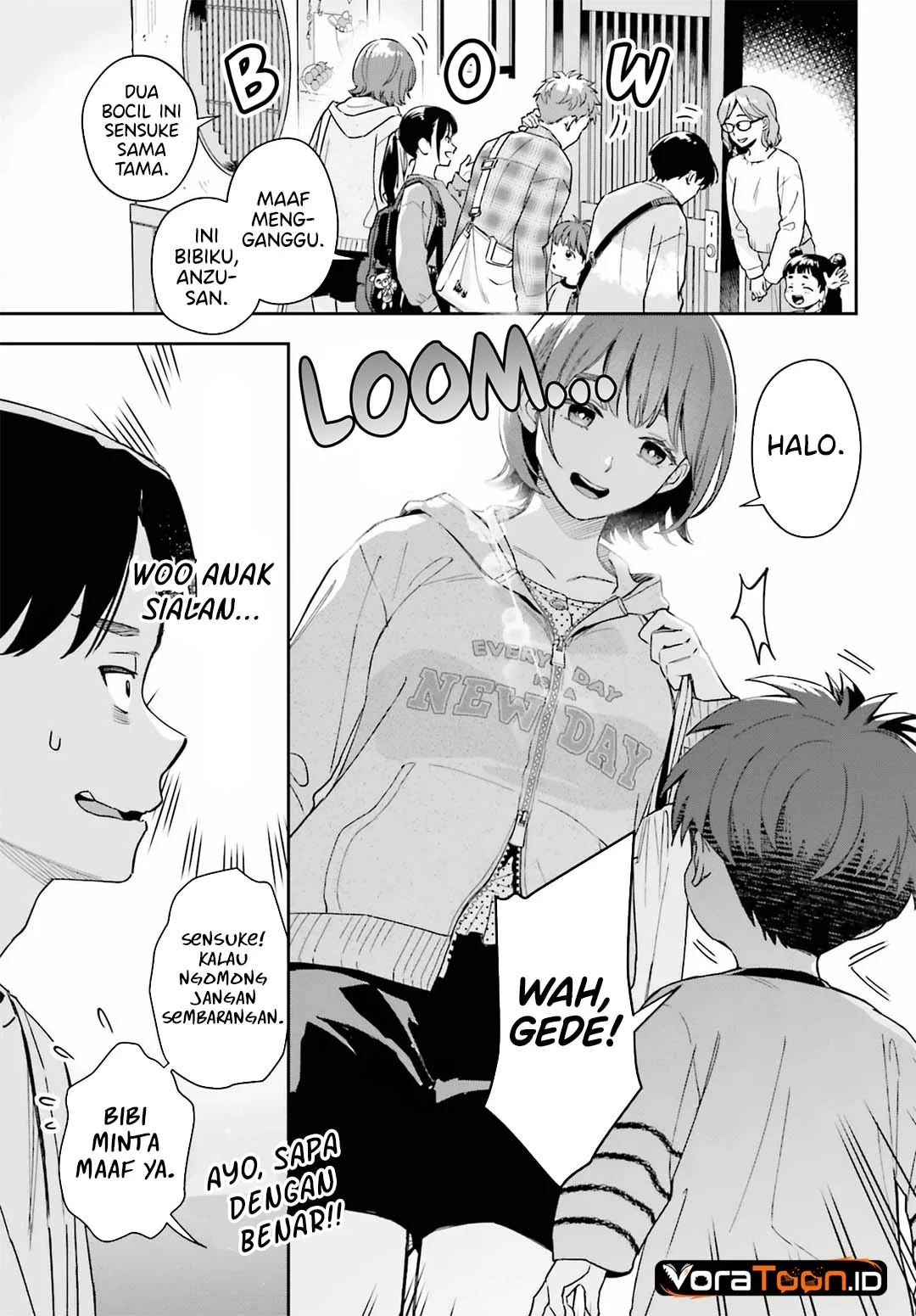 Boku no Kanojo wa Dekkawaii Chapter 18 Gambar 6