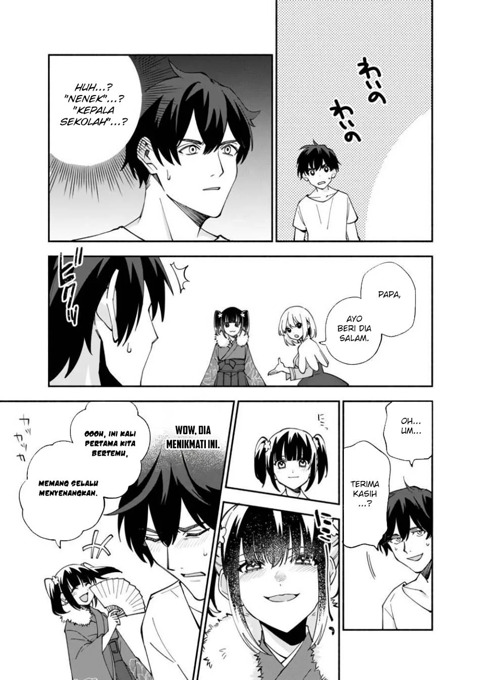 Boku no kawai musume wa futago no kenja ~tokugi ga debafu no teihen kuro madoushi, sodateta futago no musume ga S rank no dai kenja ni natte shimau~ Chapter 30 Gambar 29