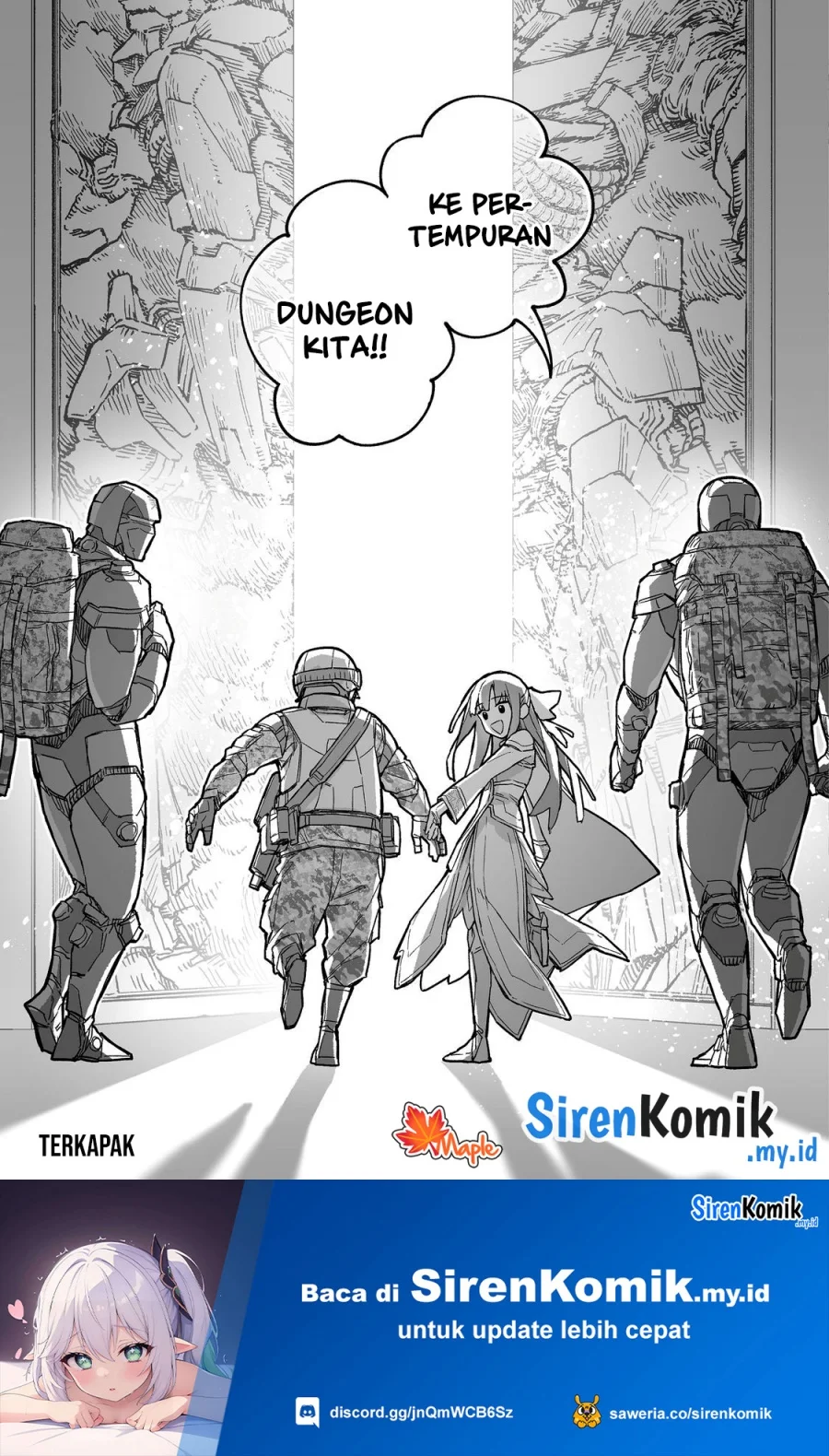 Boku to Kimitachi no Dungeon Sensou Chapter 9 Gambar 42