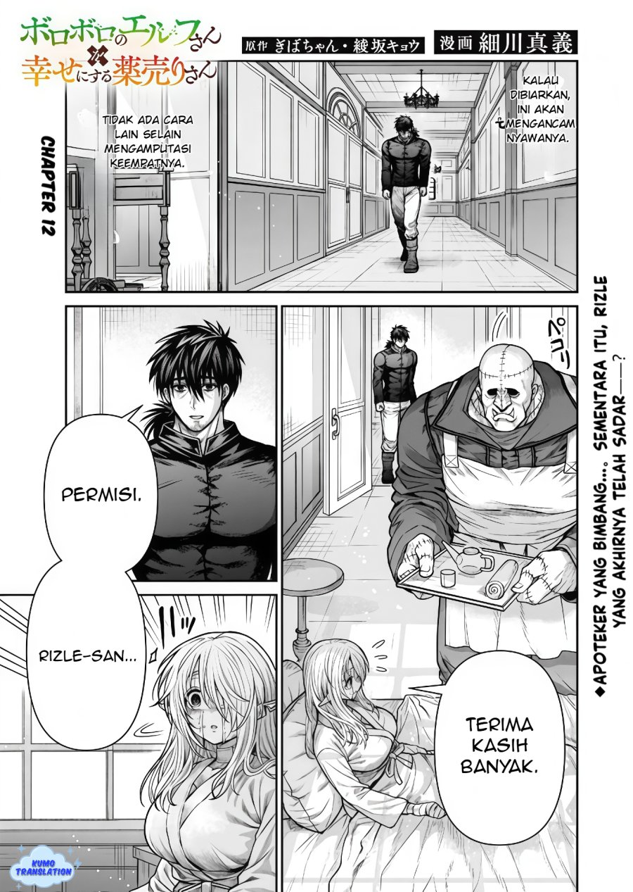 Baca Manga Boroboro no Elf-san wo Shiawase ni Suru Kusuriuri-san Chapter 12 Gambar 2