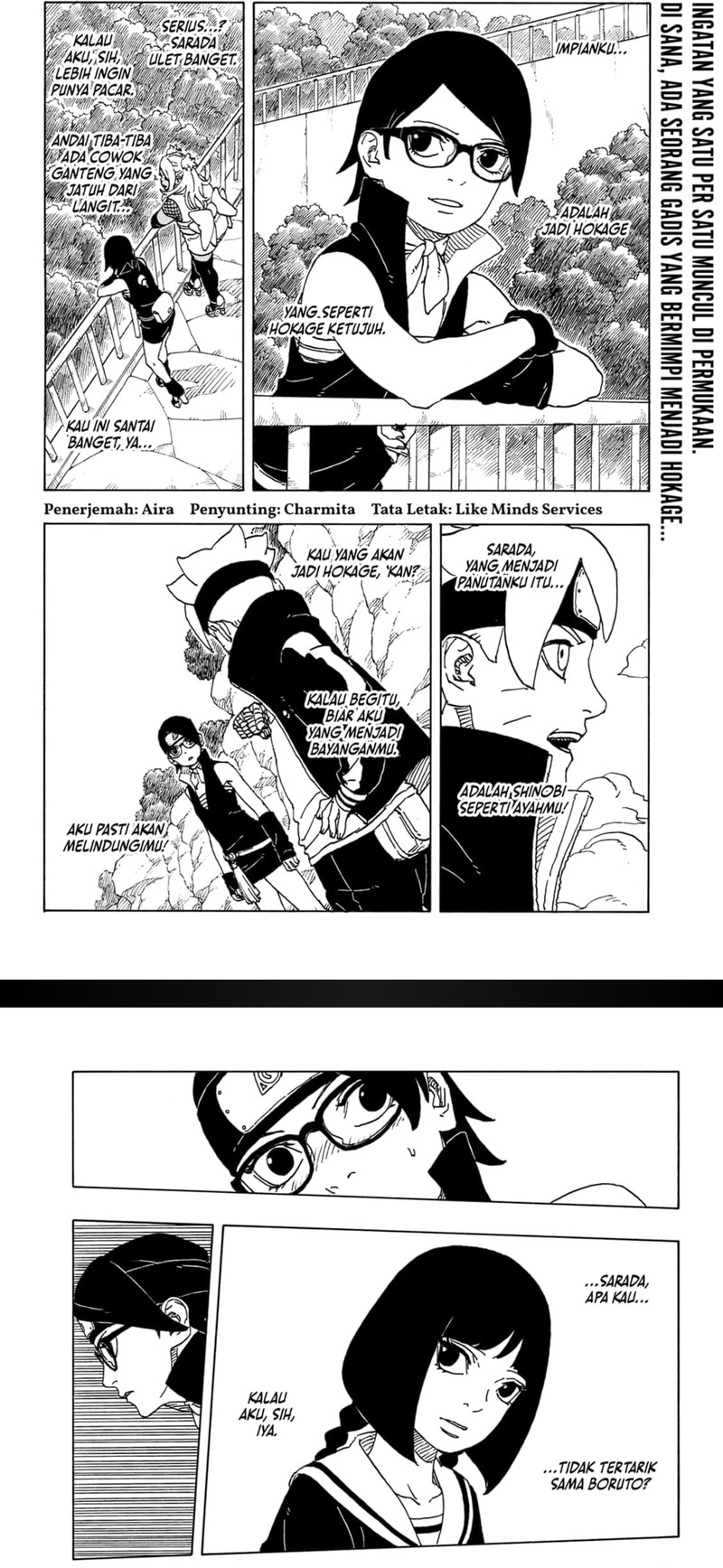 Baca Manga Boruto: Two Blue Vortex Chapter 21 Gambar 2