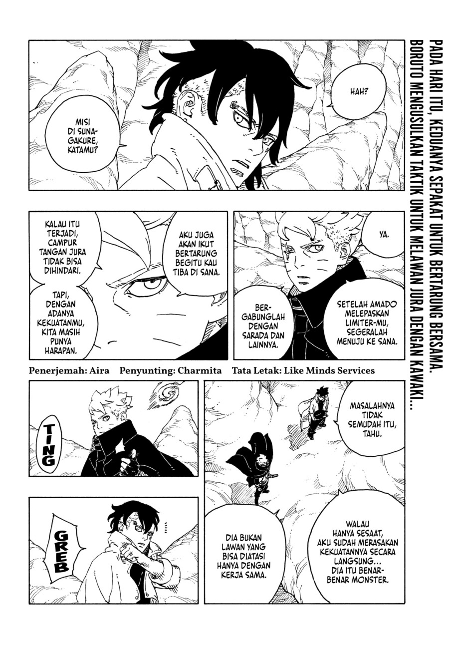 Baca Manga Boruto: Two Blue Vortex Chapter 24 Gambar 2