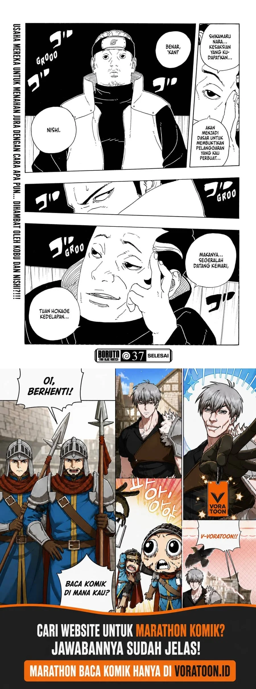 Boruto: Two Blue Vortex Chapter 37 Gambar 39