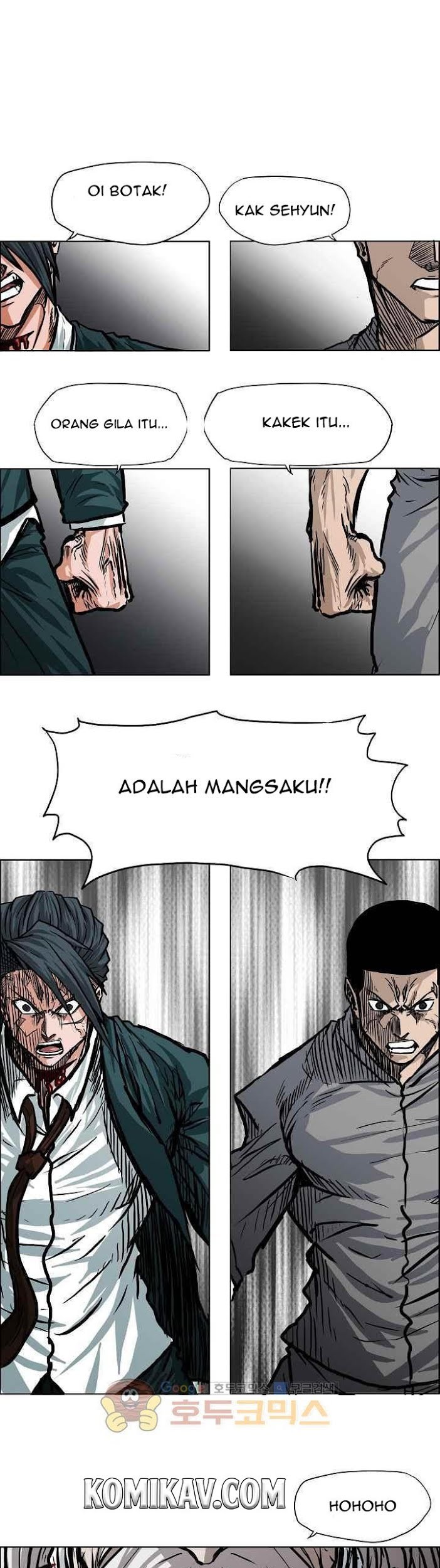Baca Manhwa Boss in School Chapter 112 Gambar 2