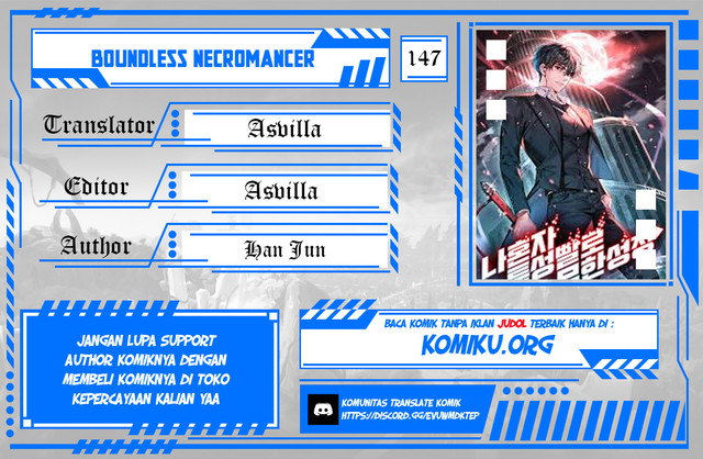 Baca Komik Boundless Necromancer Chapter 147 Gambar 1