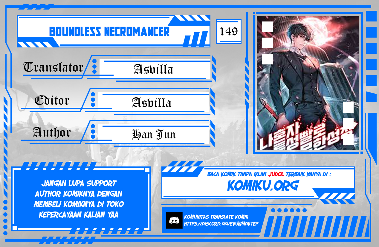 Baca Komik Boundless Necromancer Chapter 149 Gambar 1
