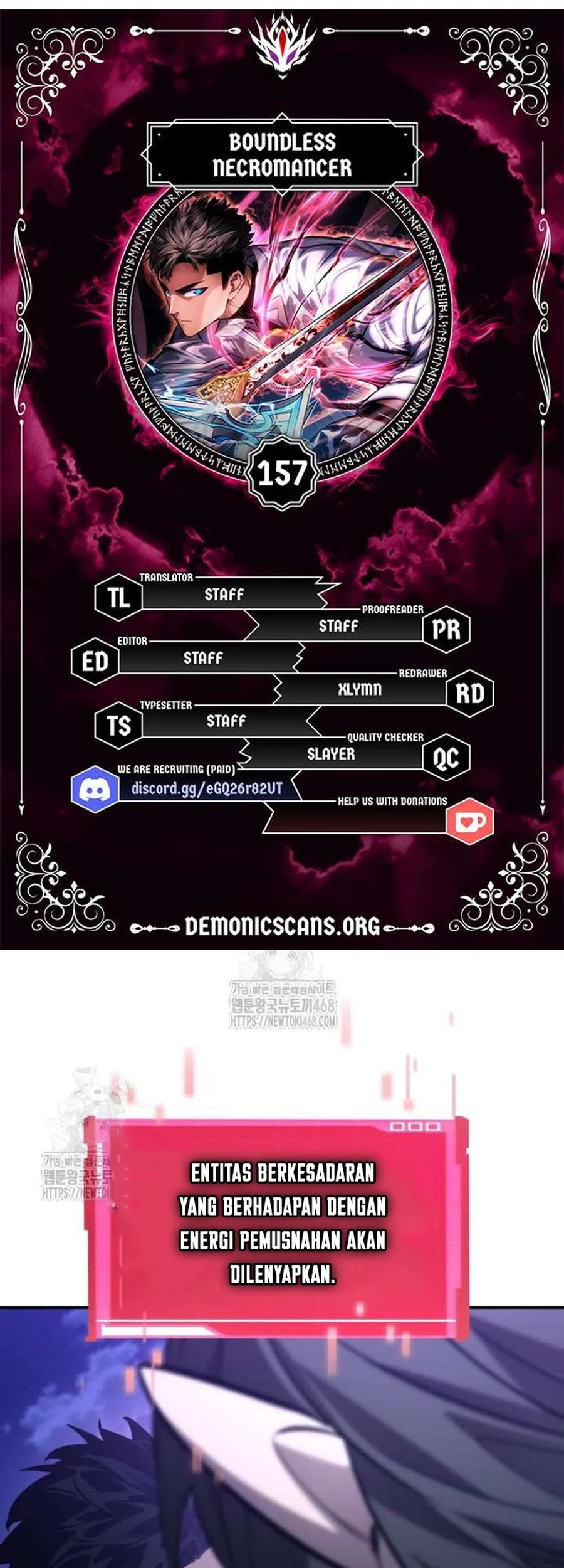 Boundless Necromancer Chapter 157 Gambar 5