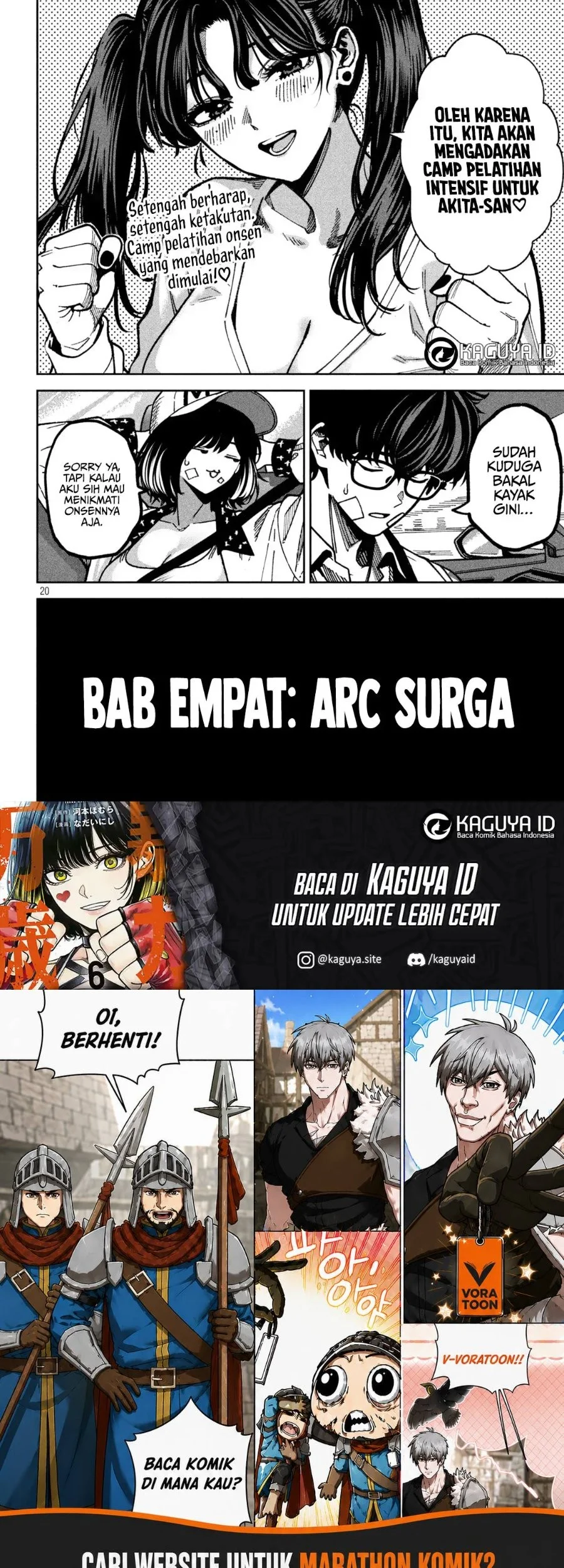 Bouryoku Banzai Chapter 60 Gambar 18